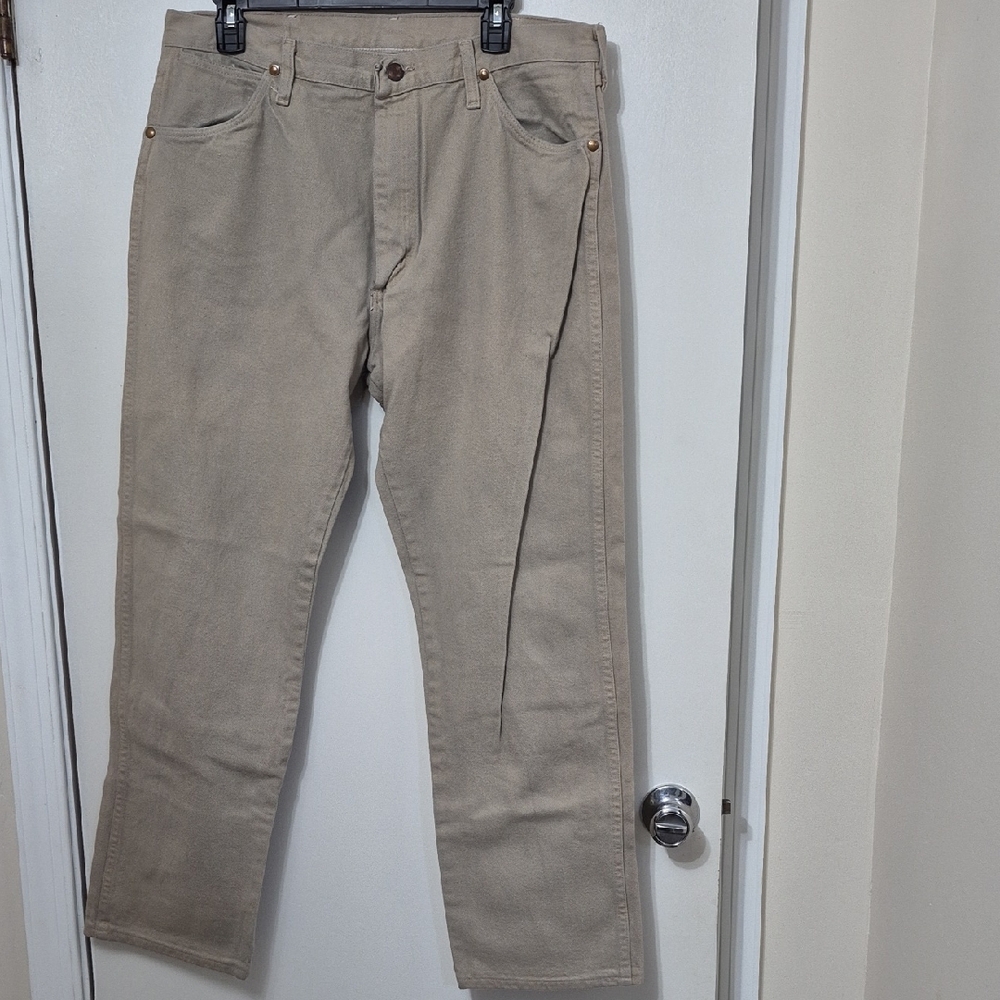 Wrangler Beige Denim Pants